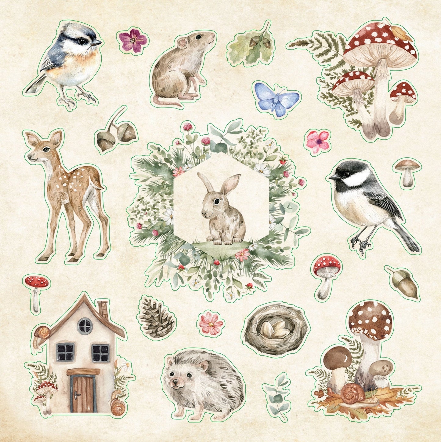 Enchanted Forest Sticker Book