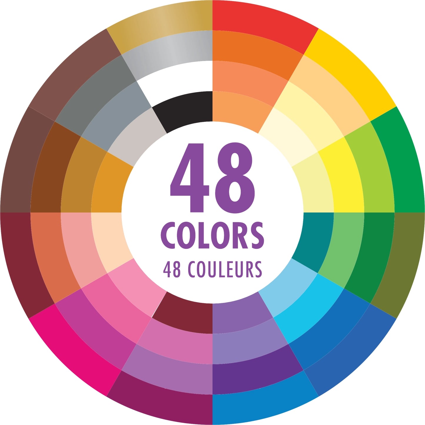Studio Series Colored Pencils (Set of 48)