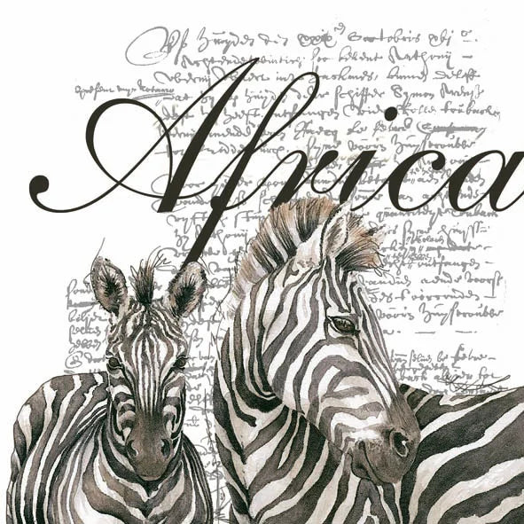 Decoupage Napkins 6.5" (2pcs)- Africa