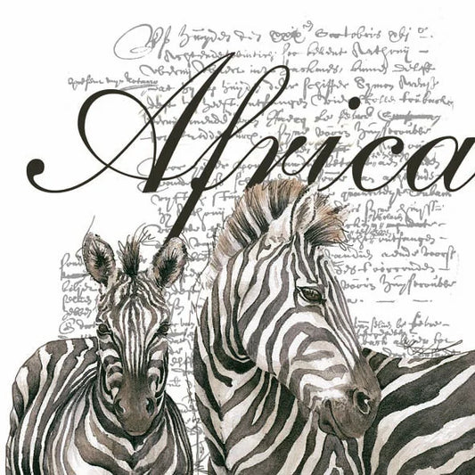 Decoupage Napkins 6.5" (2pcs)- Africa