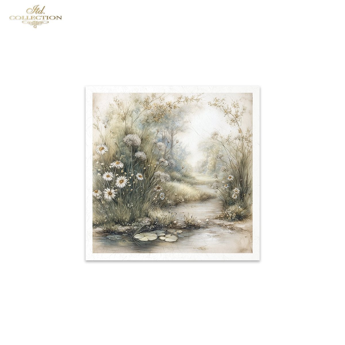 Decoupage Rice Paper Mini Set - Spring Scenes