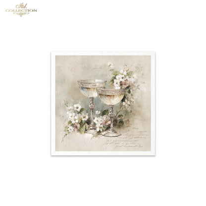 Decoupage Rice Paper Mini Set - Vintage Trinkets