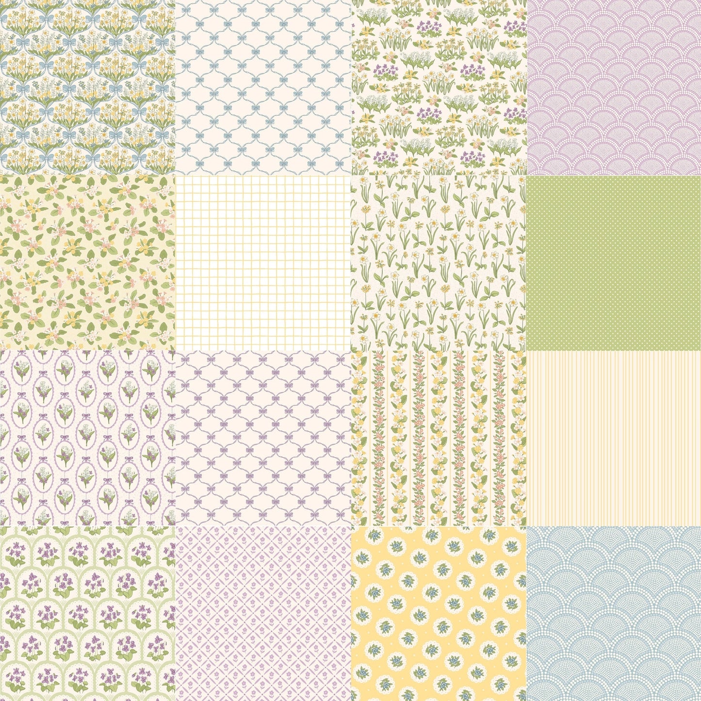 Wildflowers Patterned Paper Pack