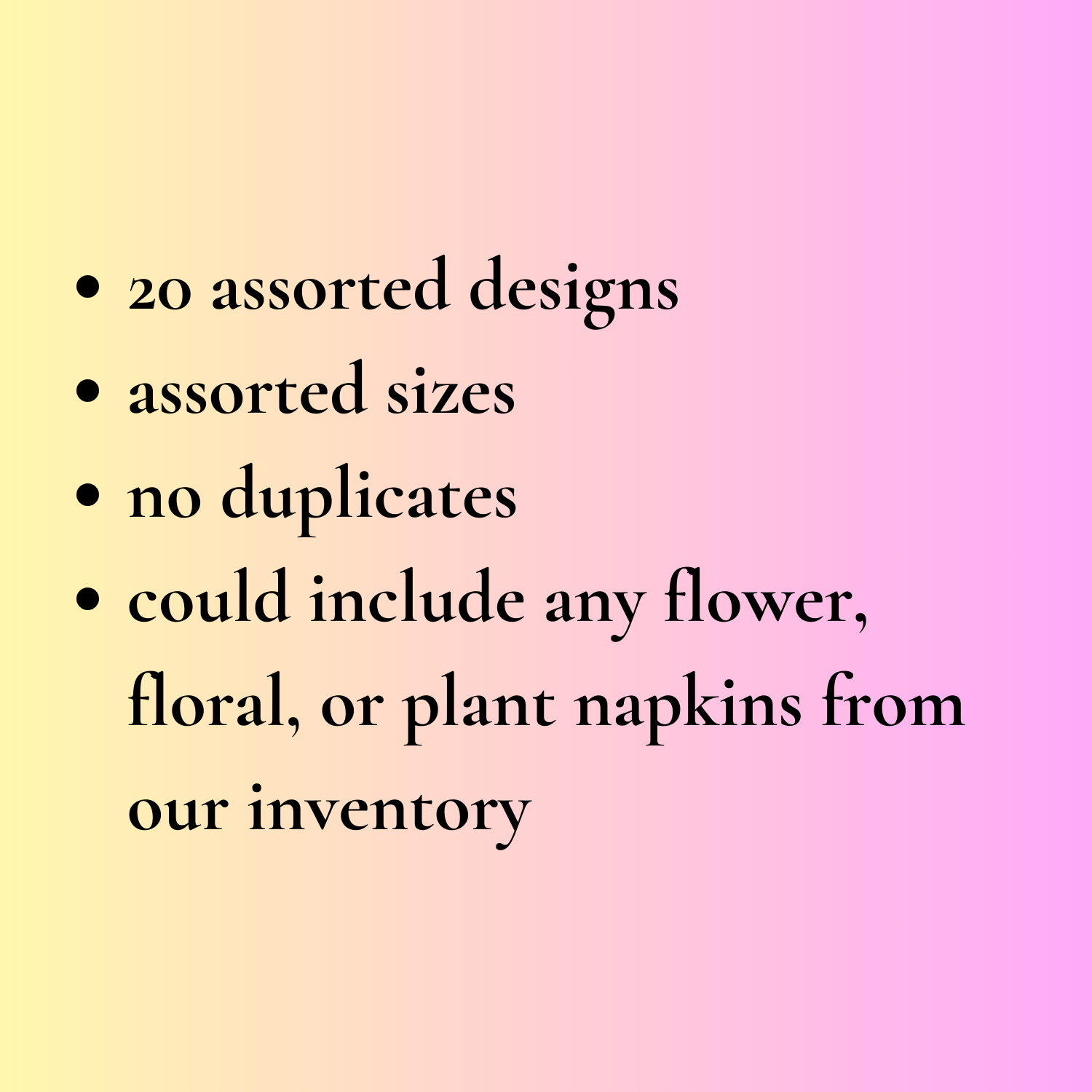 Decoupage Napkins 5 (2pcs)- Decorative Daffodil – Ninnys Napkins