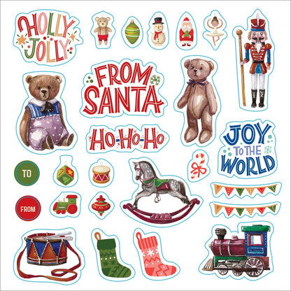 Merry and Bright Christmas Sticker Book