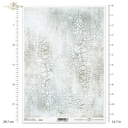 ITD Collection A4 Rice Paper - Crackle R1666