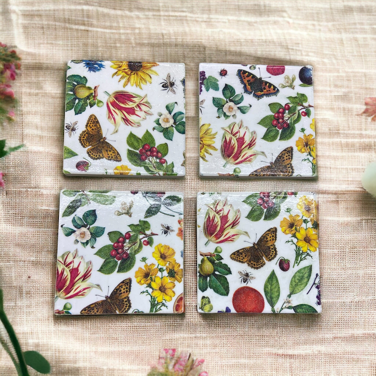 In Person Workshop - Decoupage Coasters