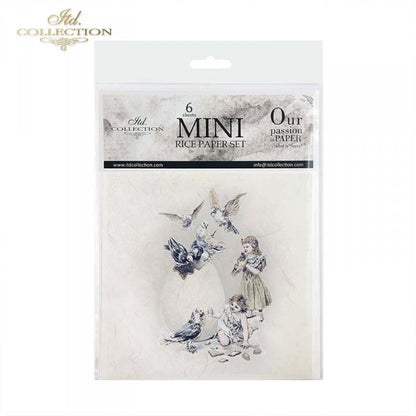 Decoupage Mini Rice Paper Set - Children and Animals