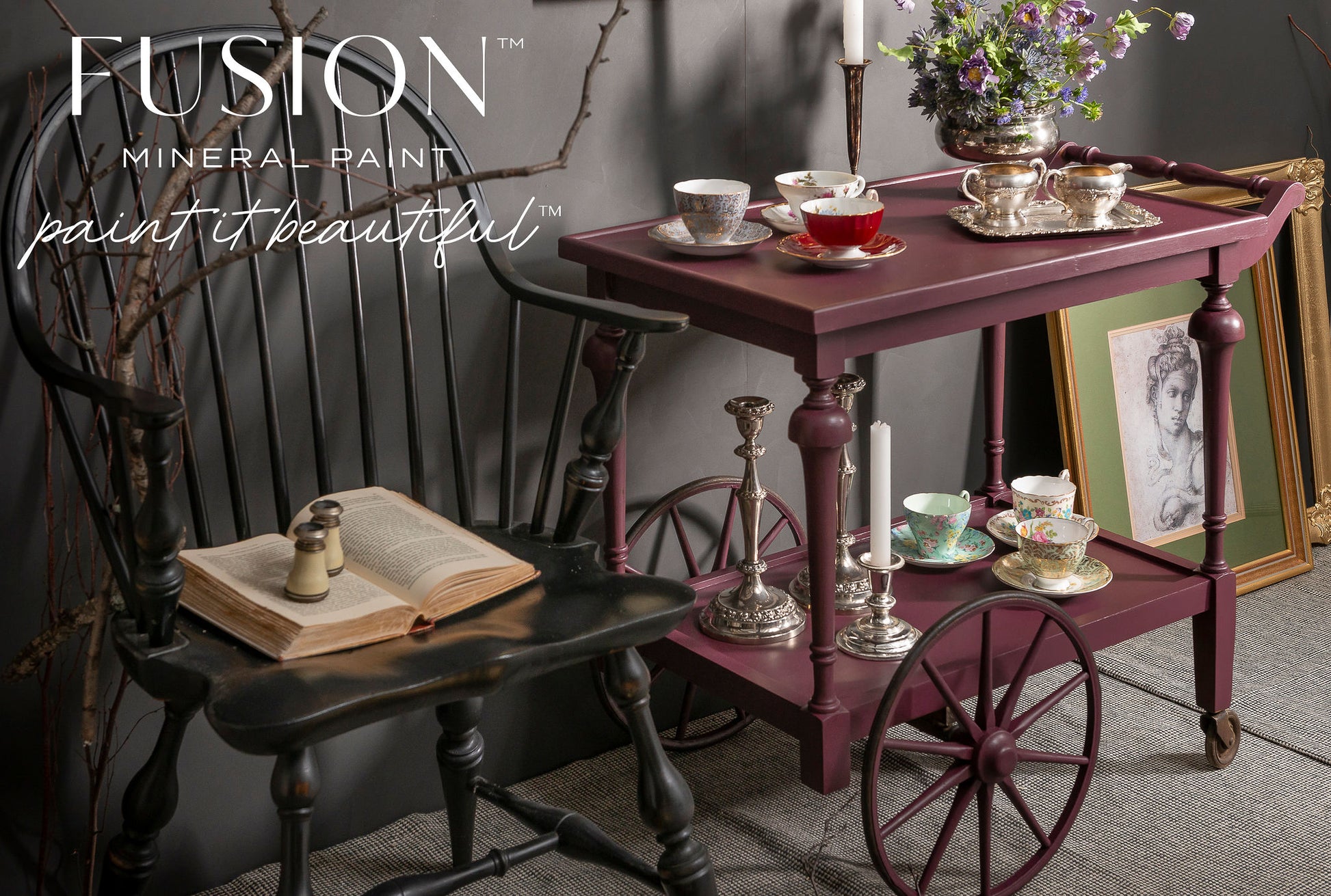 Fusion Mineral Paint - Elderberry