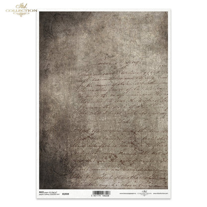 Decoupage Rice Paper - Gothic Stories Pattern VII (Special Pre-Order)