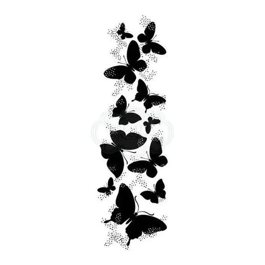 Woodware Clear Singles Butterfly Cascade Stamp