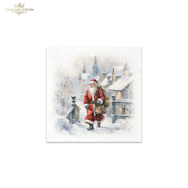 ITD Mini Collection Rice Paper Set - Santa Claus