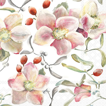Decoupage Napkins 6.5" (2pcs)- Festive Grace