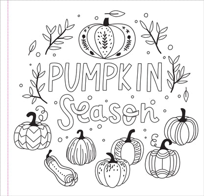 Autumn Dreams Artist's Coloring Book