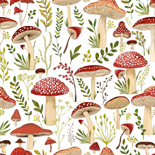 Decoupage Napkins 6.5" (2pcs)- Toadstool Forest
