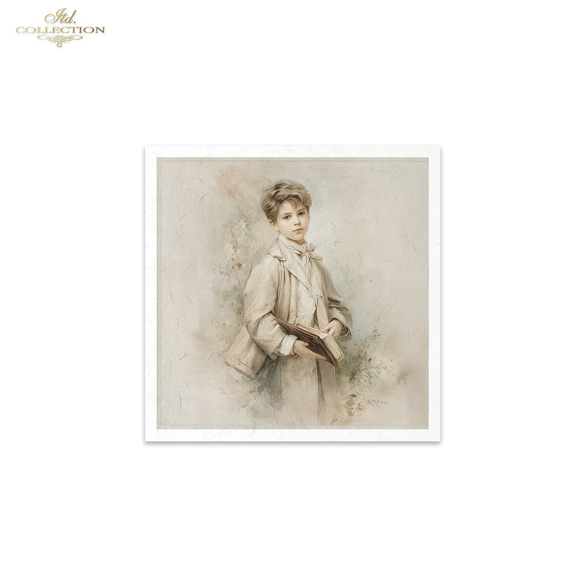 Decoupage Rice Paper Mini Set - Pages of Childhood