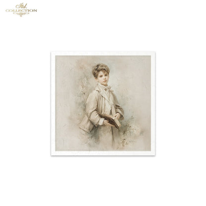 Decoupage Rice Paper Mini Set - Pages of Childhood