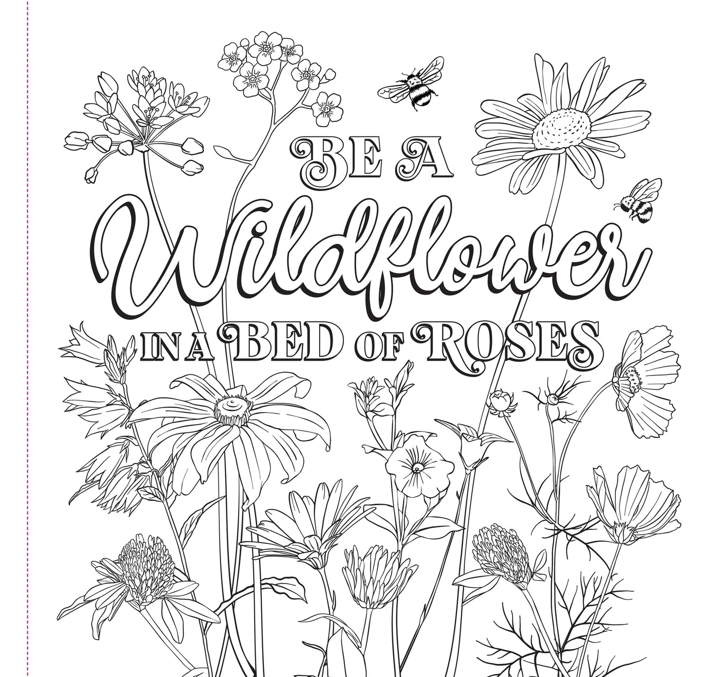 Wildflowers Artist's Coloring Book