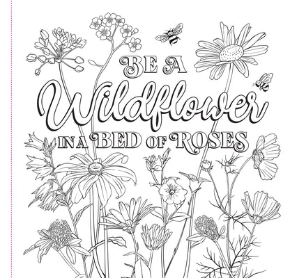 Wildflowers Artist's Coloring Book