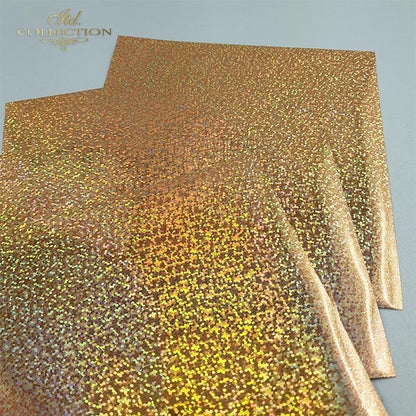 Termoton Metallic Foil Pack of 5 - Glitter Gold