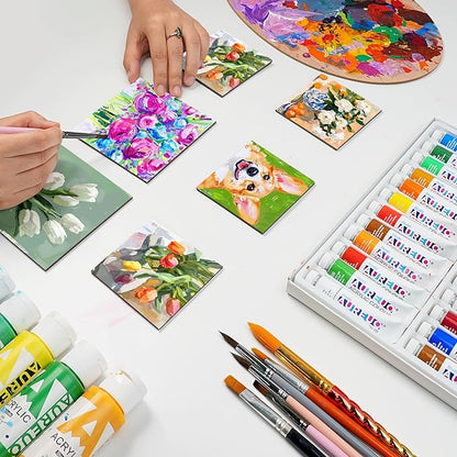 4" Magnetic Canvas - Pack of 4