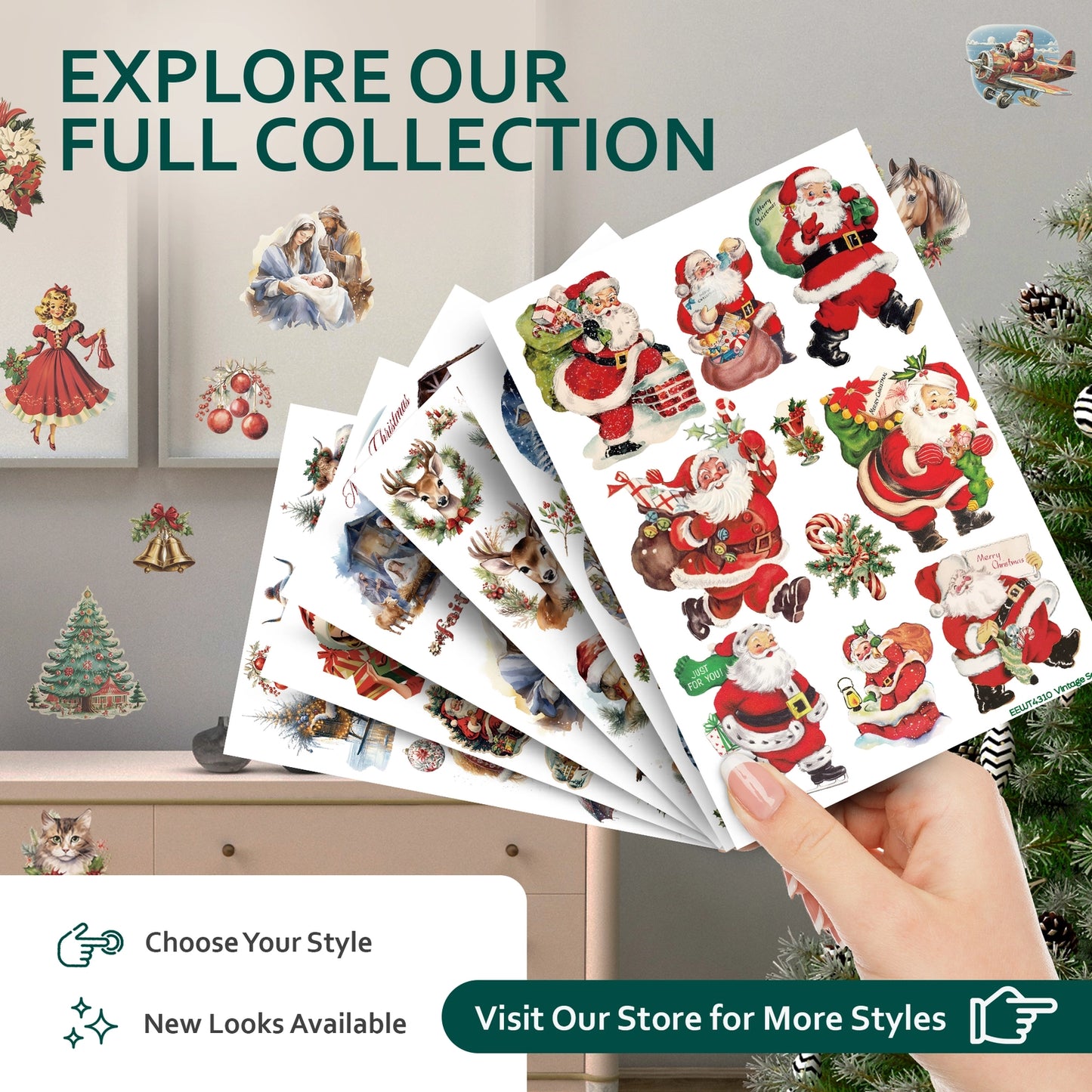 Wet Transfer, Decals for Crafts- Marble Ornaments