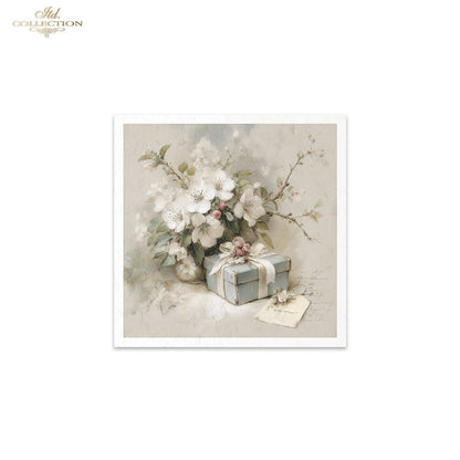 Decoupage Rice Paper Mini Set - Vintage Trinkets