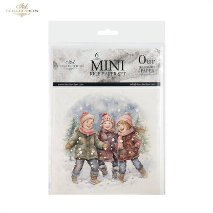 ITD Mini Collection Rice Paper Set - Winter Games