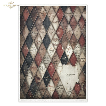 Decoupage Rice Paper Creative Kit - Carnival, Masquerade