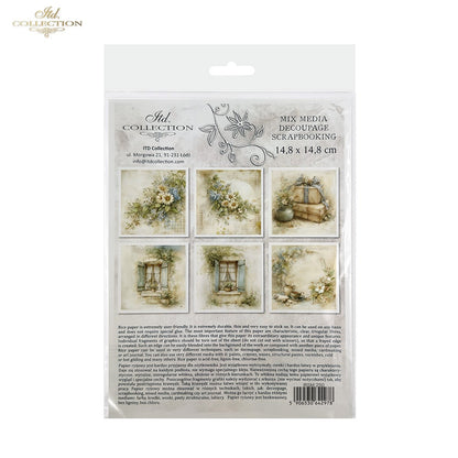 Decoupage Rice Paper Mini Set - Vintage Spring
