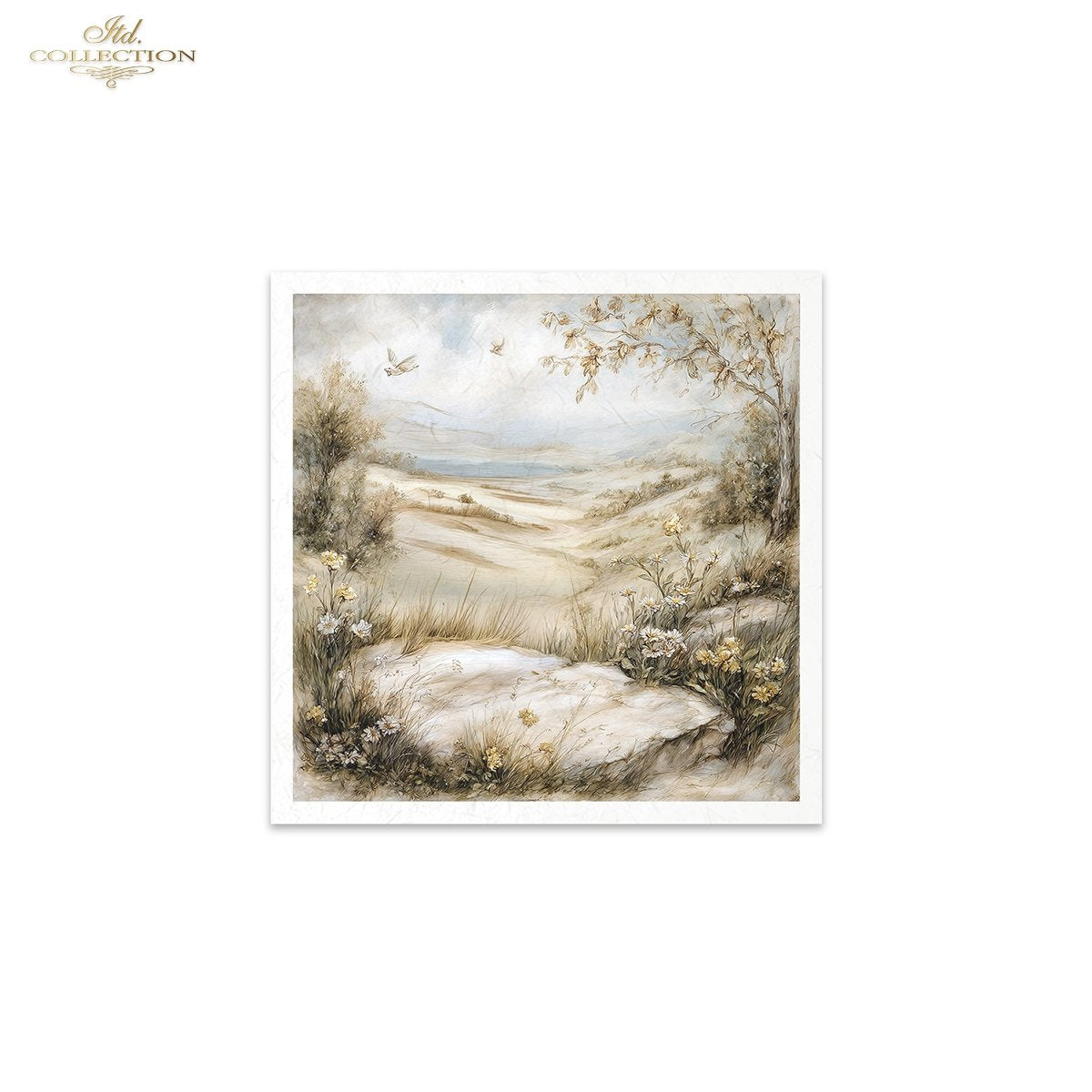 Decoupage Rice Paper Mini Set - Spring Scenes Too