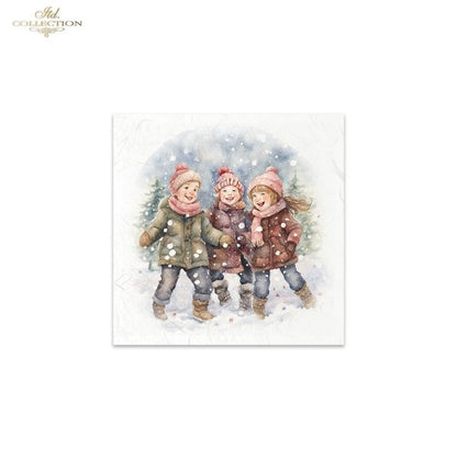 ITD Mini Collection Rice Paper Set - Winter Games