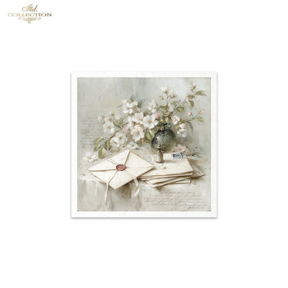 Decoupage Rice Paper Mini Set - Blossoms and Keepsakes