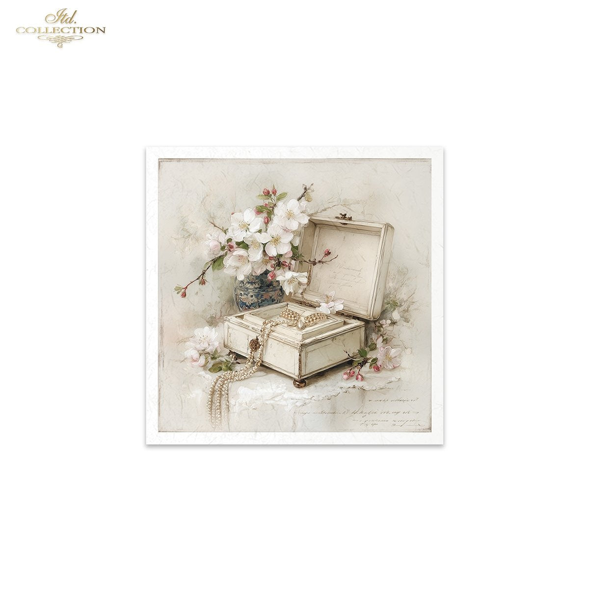 Decoupage Rice Paper Mini Set - Vintage Trinkets