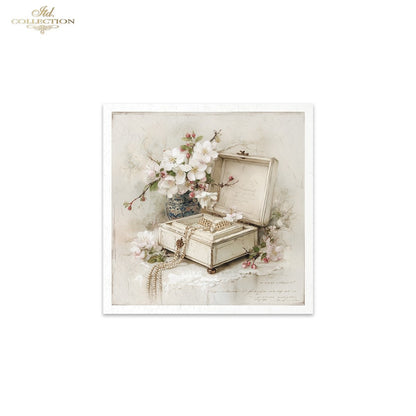 Decoupage Rice Paper Mini Set - Vintage Trinkets