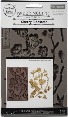 Redesign with Prima Décor Mould 5" x 8" - Cherry Blossoms