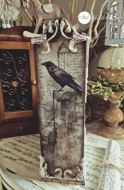 Decoupage Rice Paper - Watcher's Perch