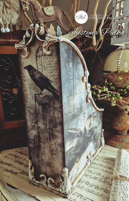Decoupage Rice Paper - Watcher's Perch