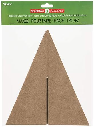 10" DIY Tabletop MDF Christmas Tree
