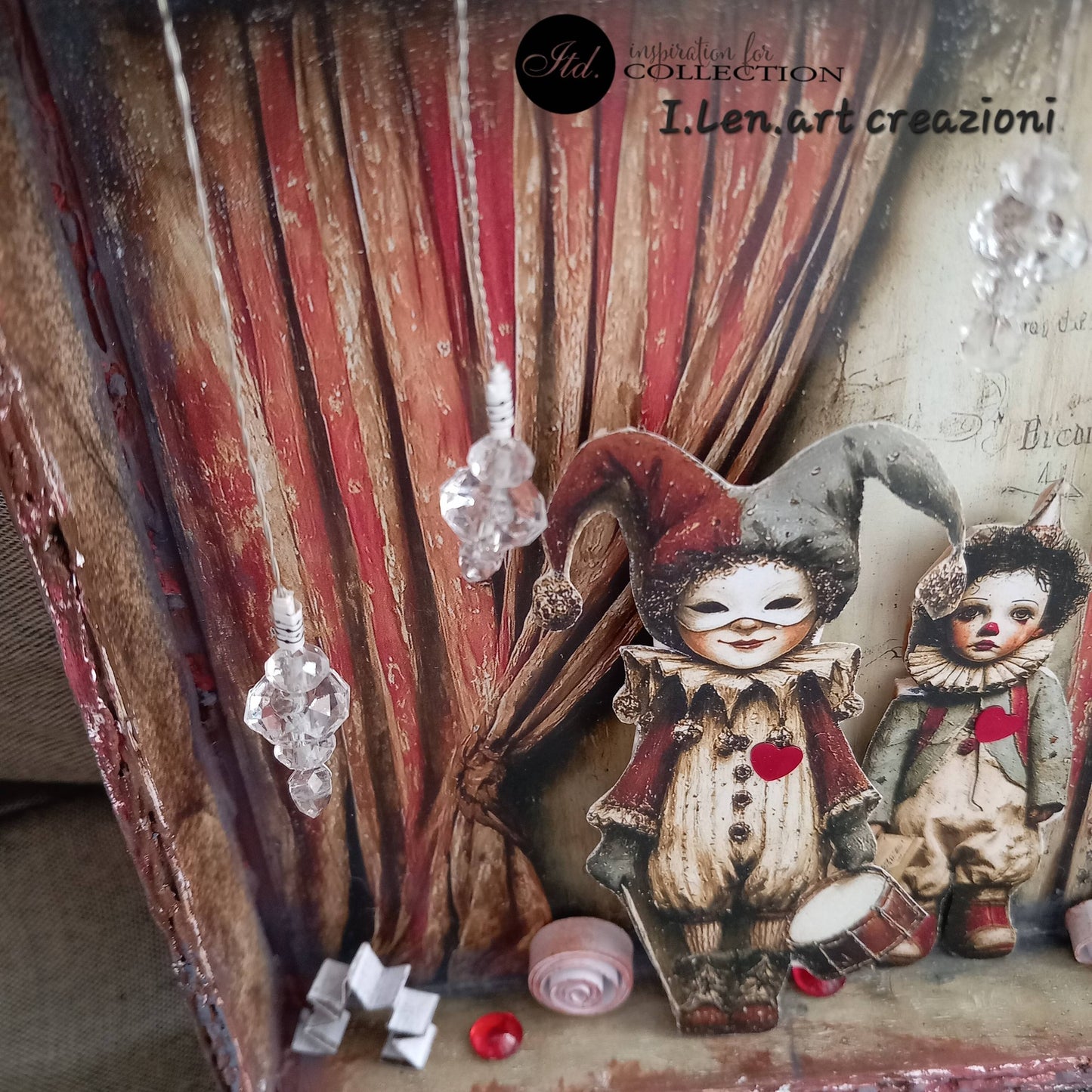 12" Scrapbooking Set - Carnival,  Masquerade