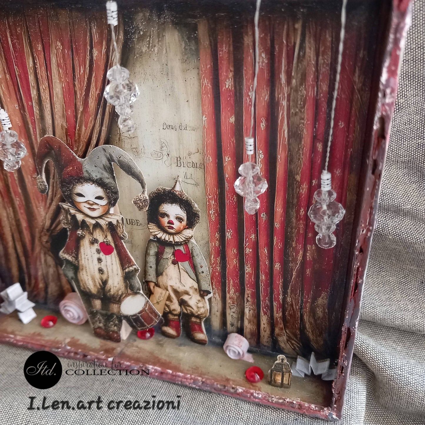 12" Scrapbooking Set - Carnival,  Masquerade