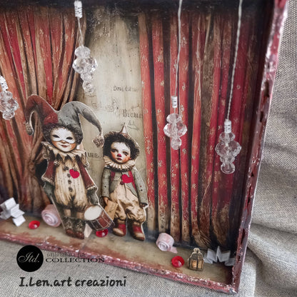 12" Scrapbooking Set - Carnival,  Masquerade