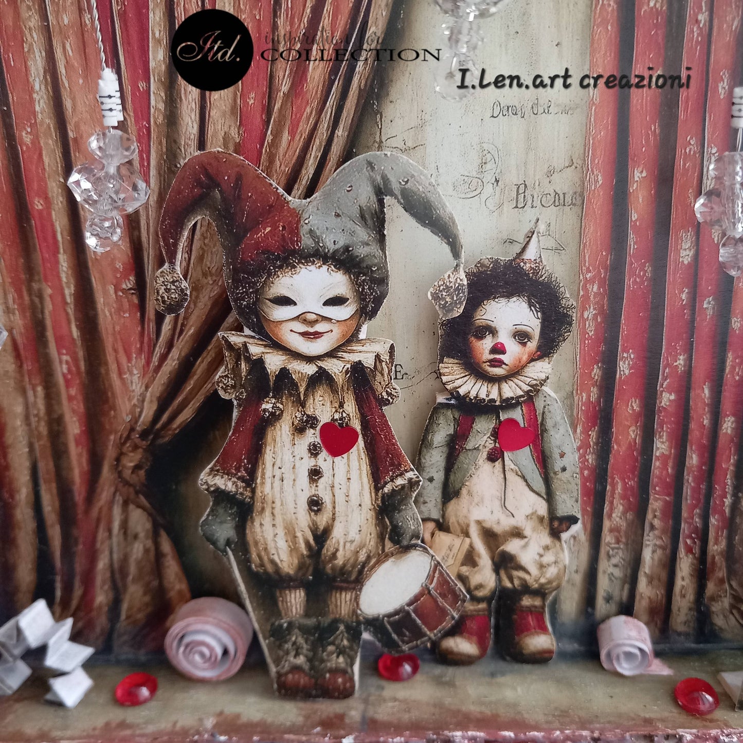 Kit creativo de papel de arroz para decoupage: Luces y sombras (parte 2) (Reserva especial)