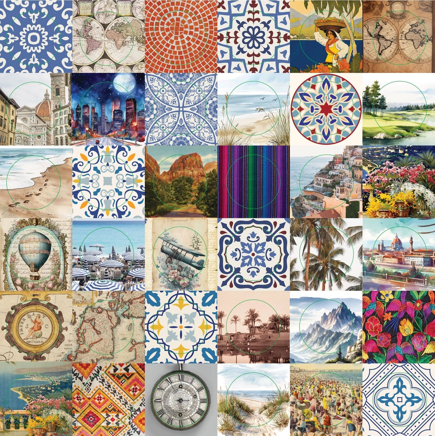 Travel Odyssey Sticker Book