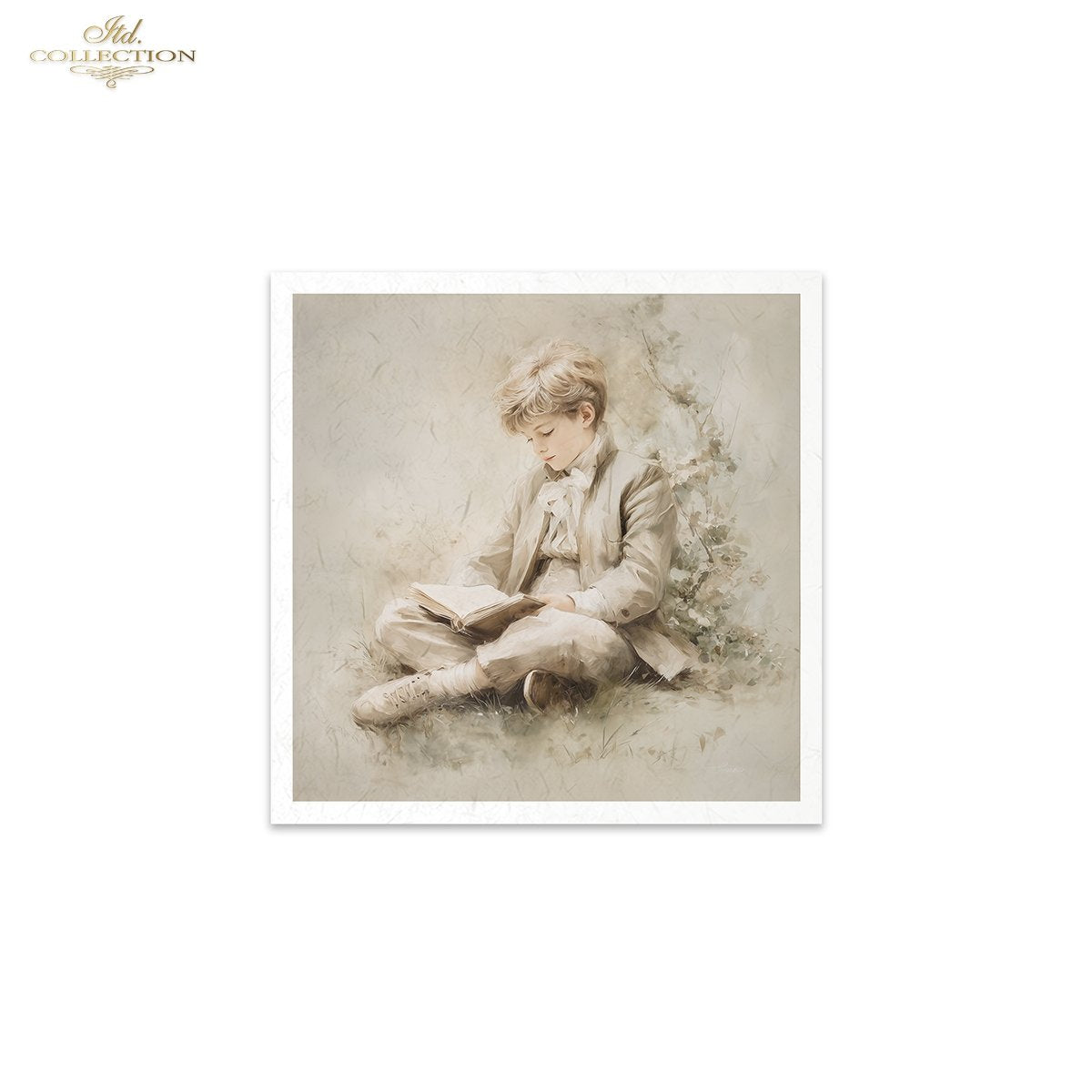 Decoupage Rice Paper Mini Set - Pages of Childhood