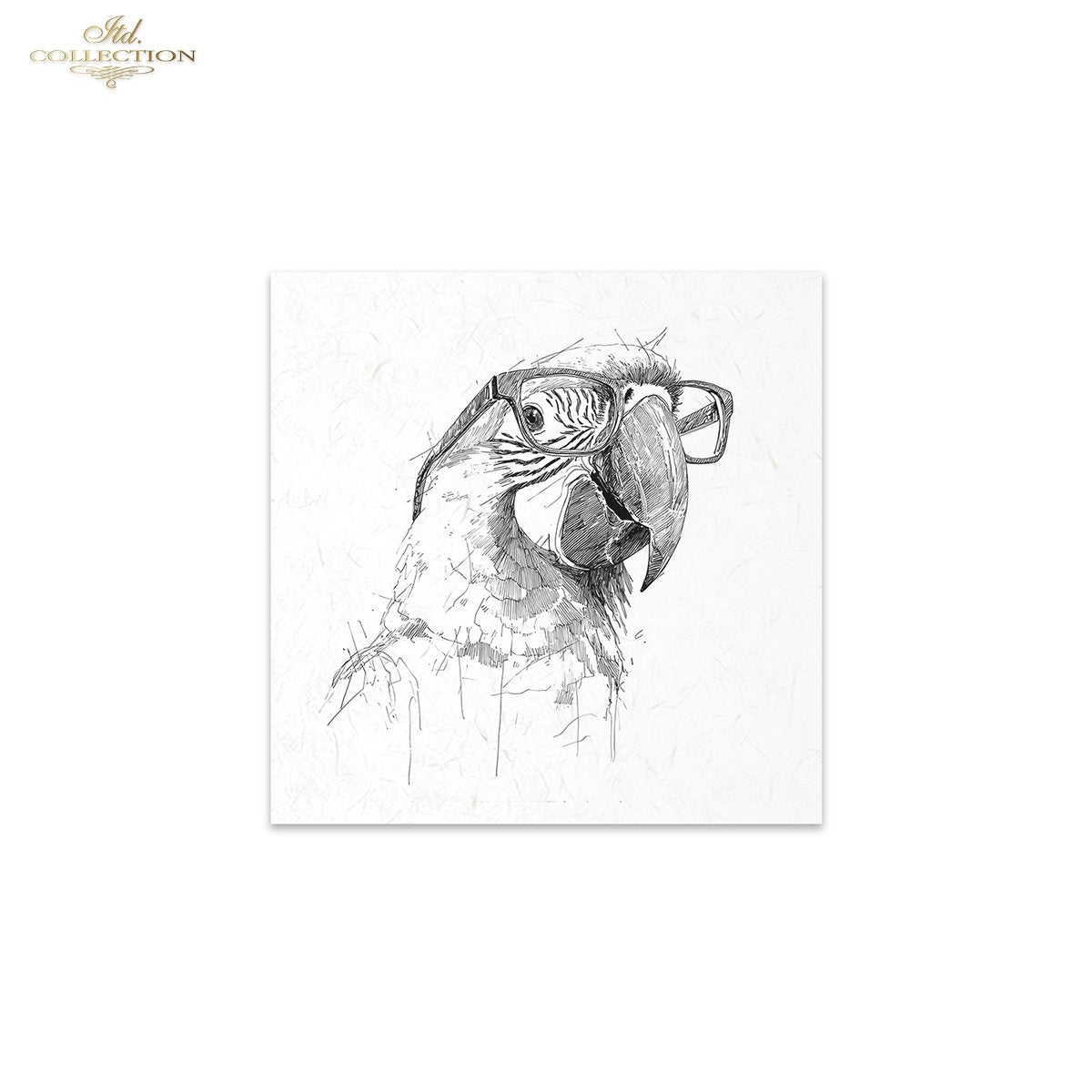 Decoupage Rice Paper Mini Set - Funky Pets