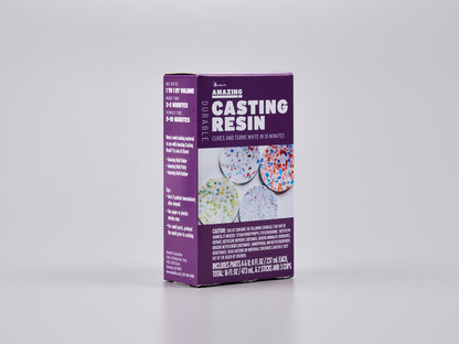Amazing Casting Resin Includes Parts A & B 8 Fl Oz - White