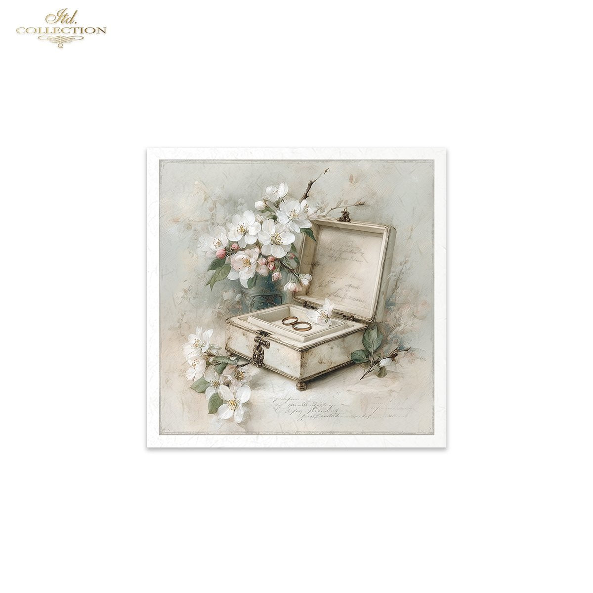Decoupage Rice Paper Mini Set - Blossoms and Keepsakes