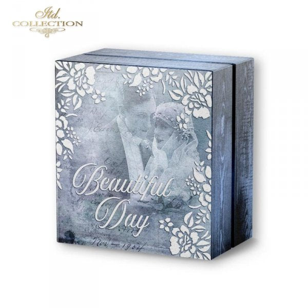 6" Transparent Stencil - Floral