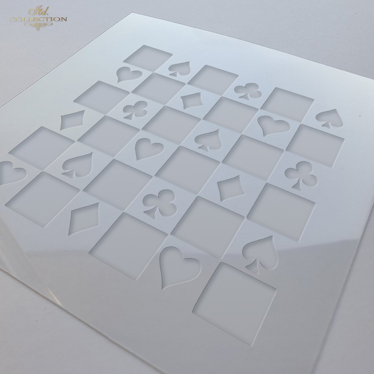 6" Transparent Stencil - Suits